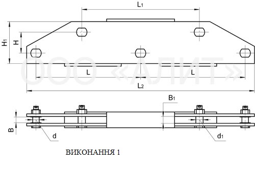 Коромисла триланцюгові 3КД2 зображення 1