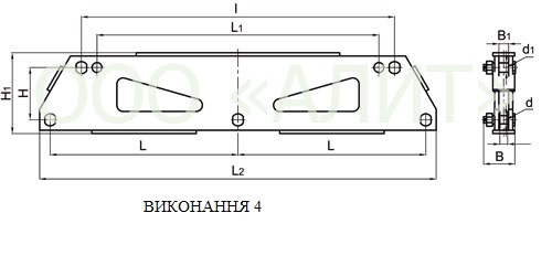 Коромисла триланцюгові 3КД2 зображення 4