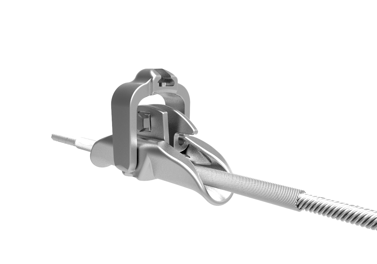 Helical suspension clamp, type СП-Dпр-3