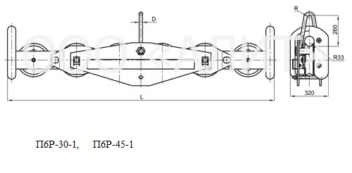 Подвесы многороликовые П4Р, П6Р зображення 2