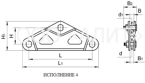 Коромысла двухцепные двухреберные 2КД зображення 4