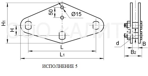 Коромысла двухцепные двухреберные 2КД зображення 5