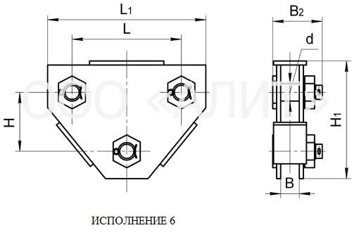 Коромысла двухцепные двухреберные 2КД зображення 6