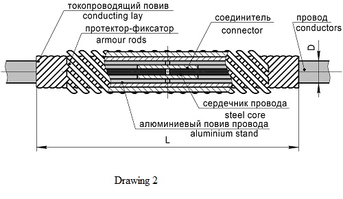 Helical connecting loop clamps, type ССШ-Dпр-1А зображення 2