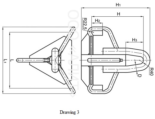 Three-circuit multi-purpose yoke stars, type 3КУ зображення 3