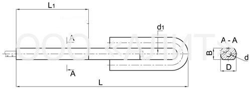 Compression tension clamps, type НС зображення 1