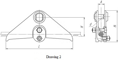 Suspension clamps, type ПГН зображення 2
