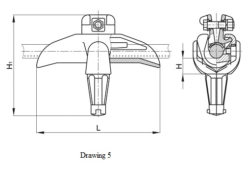 Suspension clamps, type ПГН зображення 5