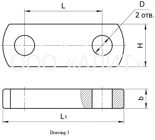 Double-eye extension links, type ПР зображення 3