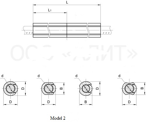 Wire repair sleeves, type PAC зображення 2
