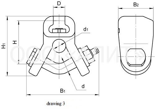Special sockets clevis, type УС and УСК зображення 2