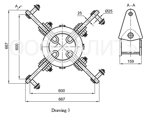 Beam multi-purpose yoke plates, type КЛ зображення 3