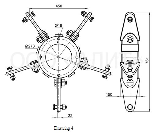 Beam multi-purpose yoke plates, type КЛ зображення 4