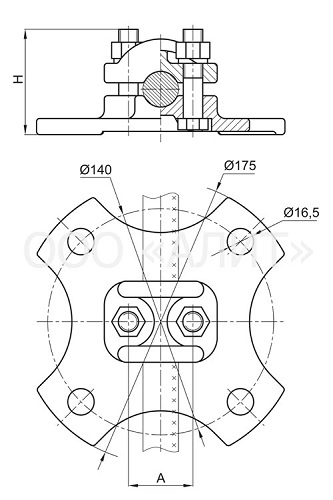 Support clamps, type AA зображення 1