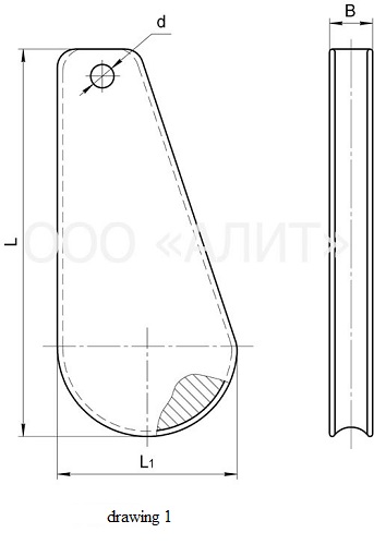 Single- or double-wedge clamps for a steel rope зображення 1