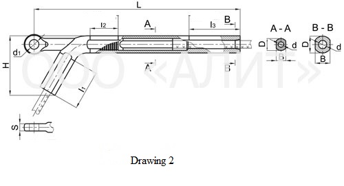 Compression tension clamps, type НАСУС зображення 2